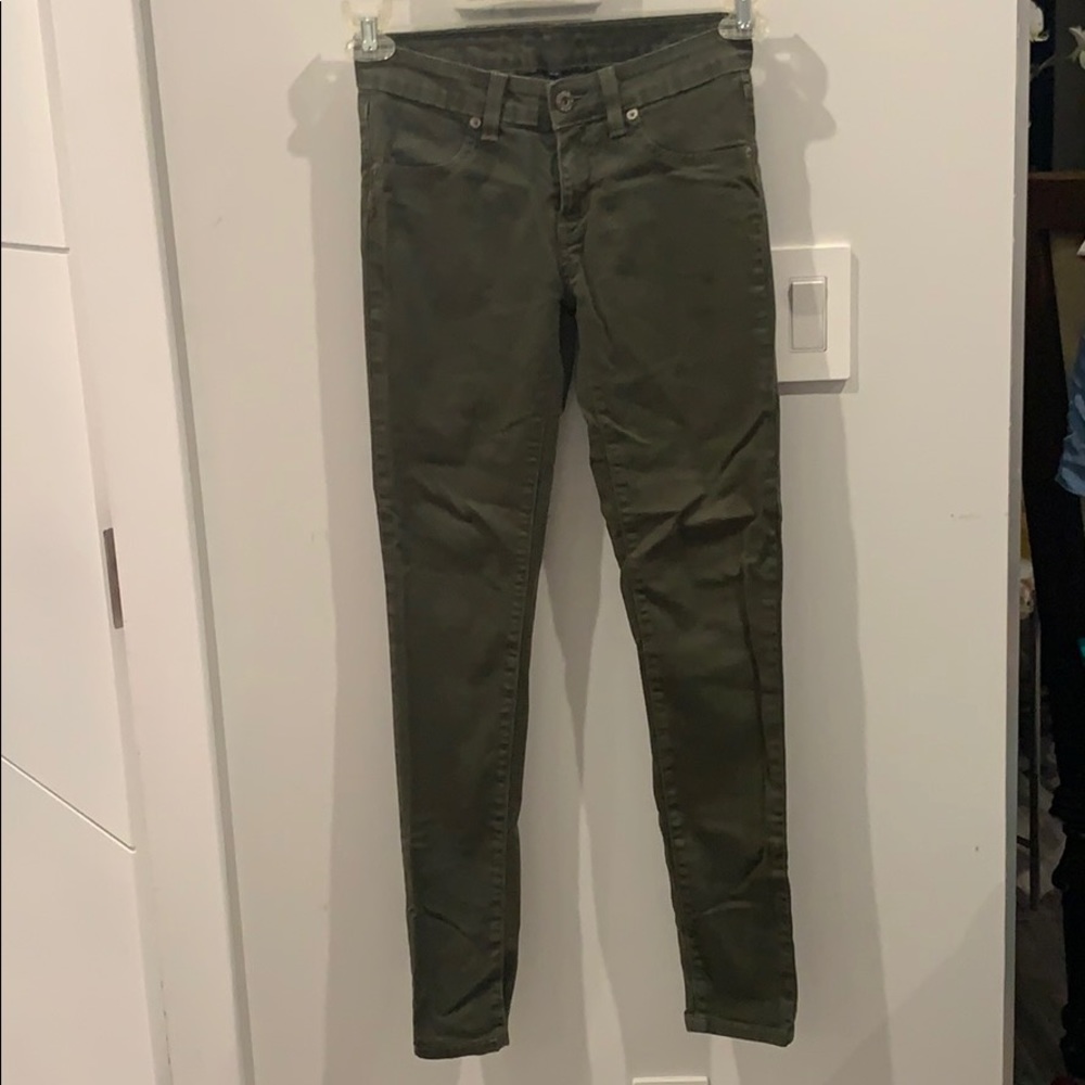 CARMAR Olive Green Jeans